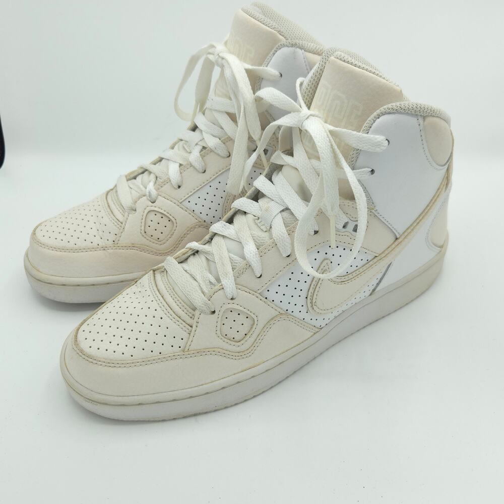 Nike Son of Force Mid Men's Size 9 White Light Bone 616281-102